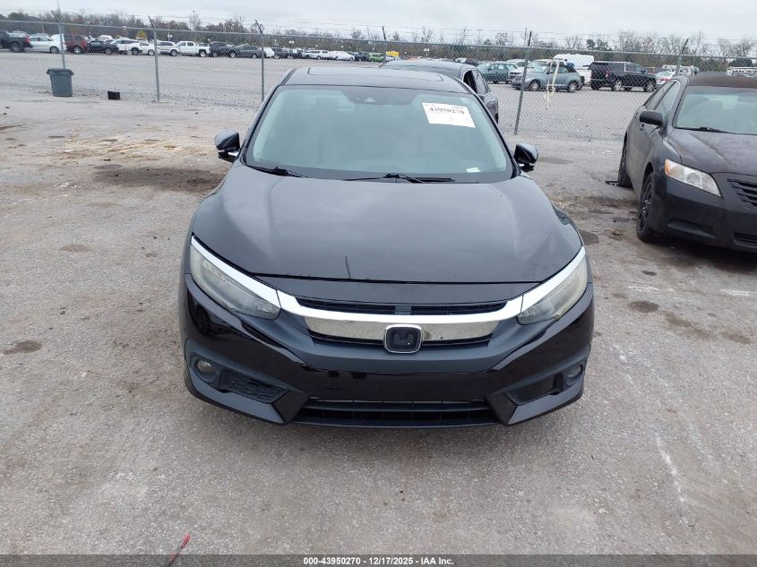 2017 Honda Civic Touring VIN: 19XFC1F95HE023810 Lot: 43950270