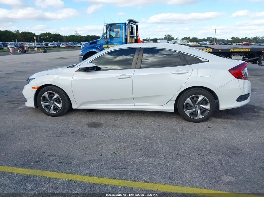 2020 Honda Civic Lx VIN: 2HGFC2F67LH548460 Lot: 43950274