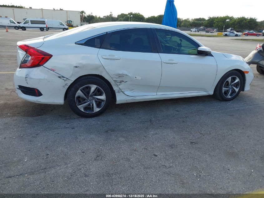 2020 Honda Civic Lx VIN: 2HGFC2F67LH548460 Lot: 43950274