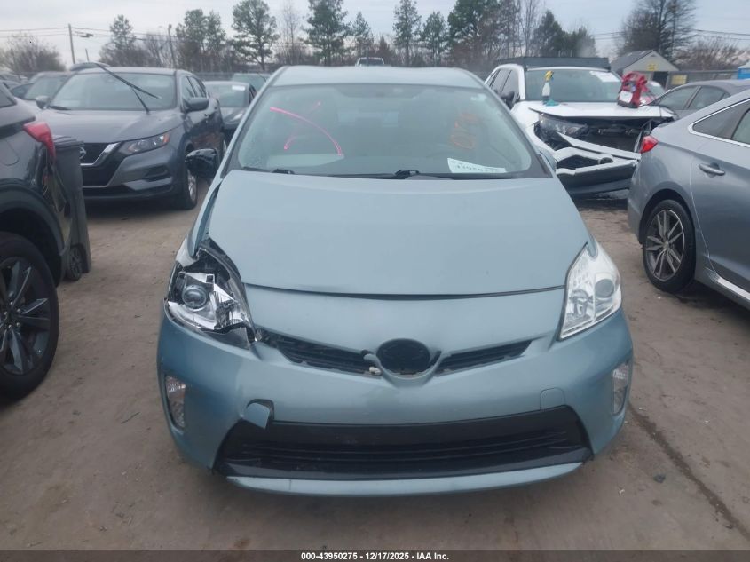 2014 Toyota Prius Three VIN: JTDKN3DU8E1750174 Lot: 43950275