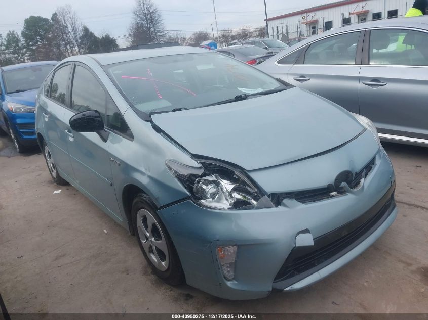 2014 Toyota Prius Three VIN: JTDKN3DU8E1750174 Lot: 43950275