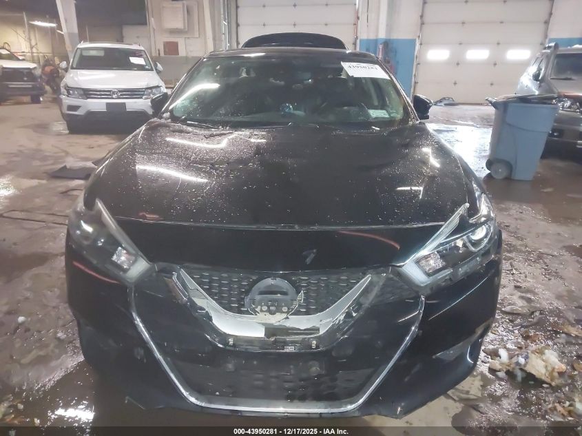 2017 Nissan Maxima 3.5 Platinum VIN: 1N4AA6AP2HC419841 Lot: 43950281