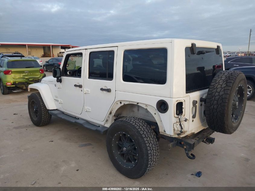 2013 Jeep Wrangler Unlimited Sahara VIN: 1C4BJWEG6DL677704 Lot: 43950283