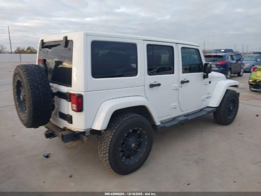2013 Jeep Wrangler Unlimited Sahara VIN: 1C4BJWEG6DL677704 Lot: 43950283