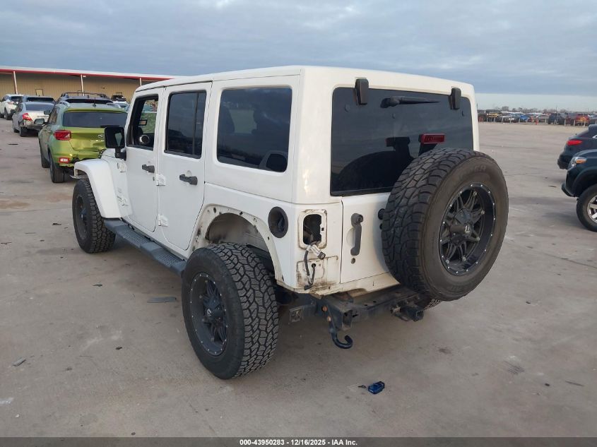 2013 Jeep Wrangler Unlimited Sahara VIN: 1C4BJWEG6DL677704 Lot: 43950283