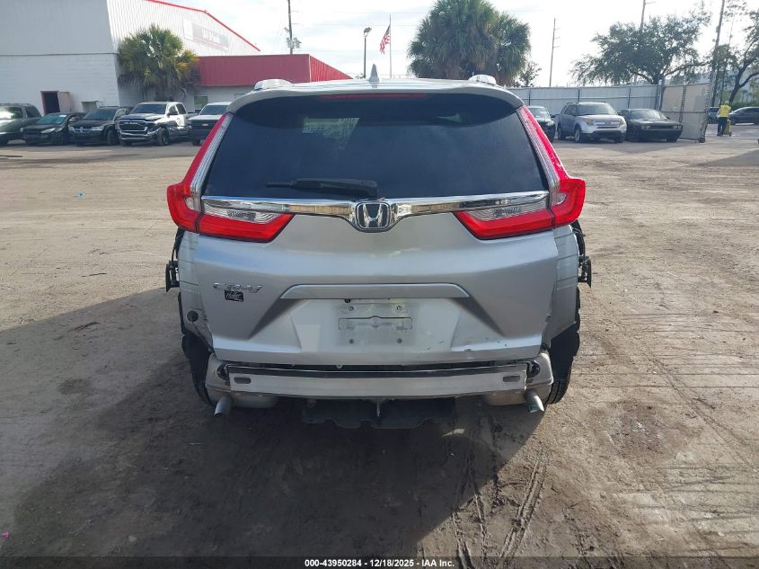 2018 Honda Cr-V Ex-L/Ex-L Navi VIN: 7FARW1H80JE022447 Lot: 43950284