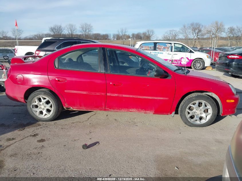 2002 Dodge Neon Sxt VIN: 1B3ES56CX2D648814 Lot: 43950289