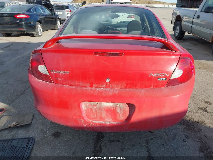 2002 Dodge Neon Sxt VIN: 1B3ES56CX2D648814 Lot: 43950289