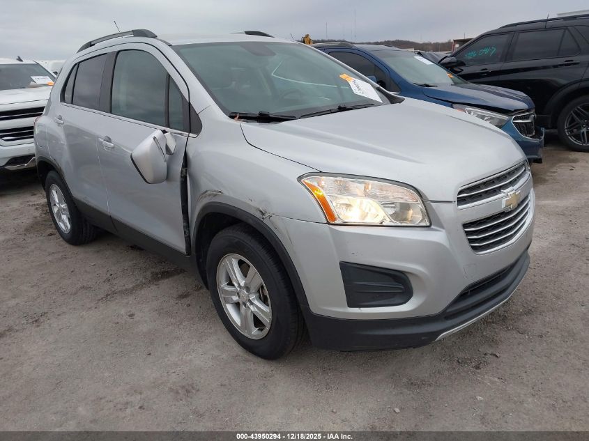 2015 Chevrolet Trax Lt VIN: KL7CJLSB1FB082471 Lot: 43950294