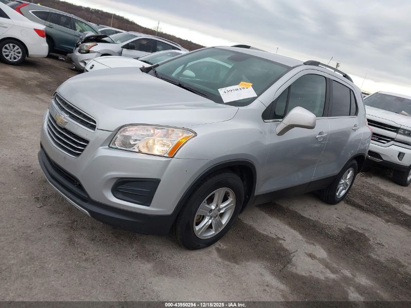 2015 Chevrolet Trax Lt VIN: KL7CJLSB1FB082471 Lot: 43950294