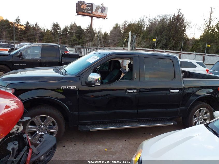 2018 Ford F-150 Lariat VIN: 1FTEW1EG3JKC81149 Lot: 43950298