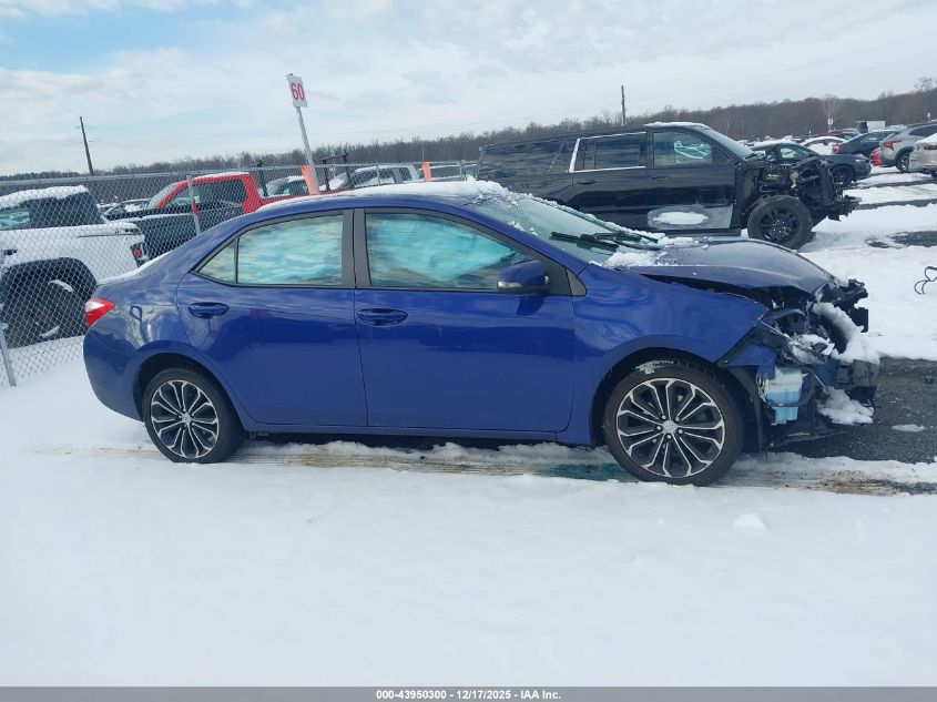 2016 Toyota Corolla S Premium VIN: 2T1BURHE5GC557066 Lot: 43950300