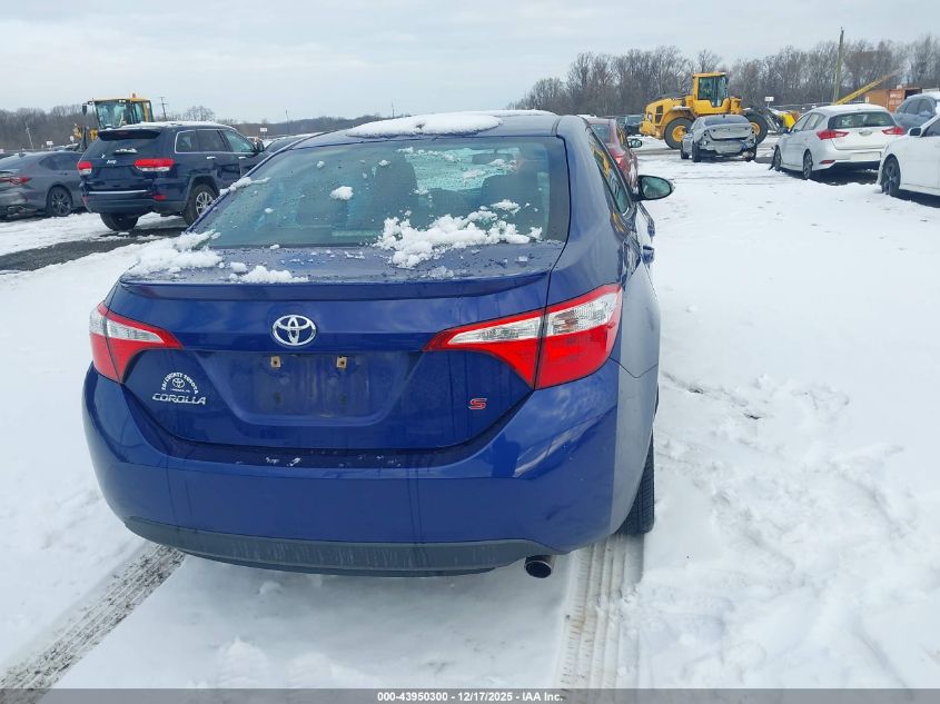 2016 Toyota Corolla S Premium VIN: 2T1BURHE5GC557066 Lot: 43950300