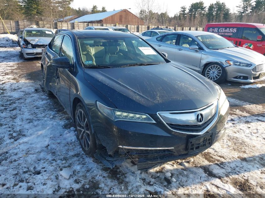 2015 Acura Tlx V6 Tech VIN: 19UUB3F58FA010229 Lot: 43950303