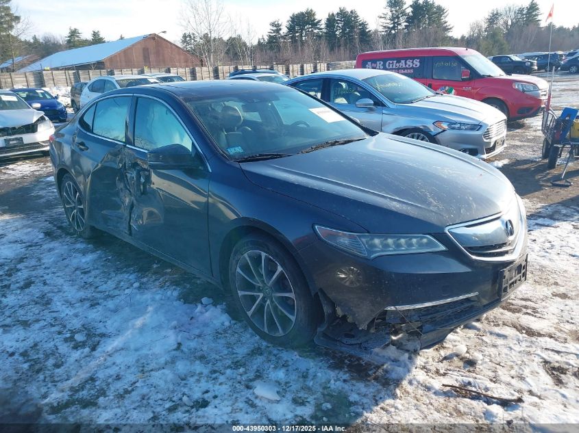 2015 Acura Tlx V6 Tech VIN: 19UUB3F58FA010229 Lot: 43950303