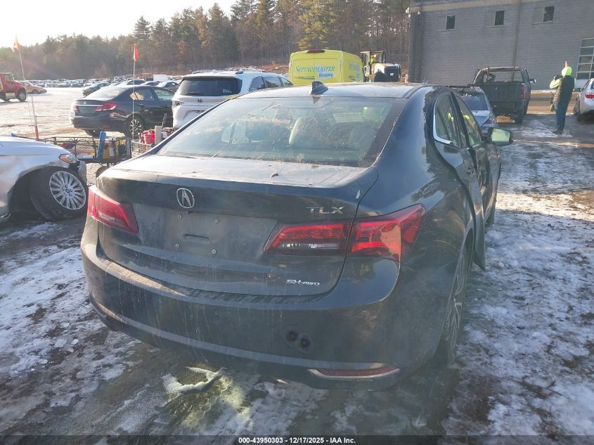2015 Acura Tlx V6 Tech VIN: 19UUB3F58FA010229 Lot: 43950303