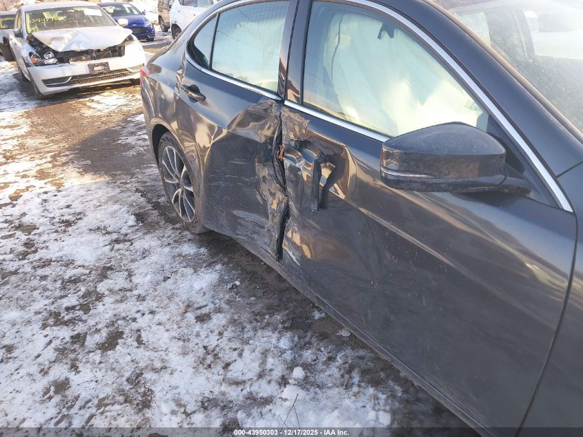 2015 Acura Tlx V6 Tech VIN: 19UUB3F58FA010229 Lot: 43950303