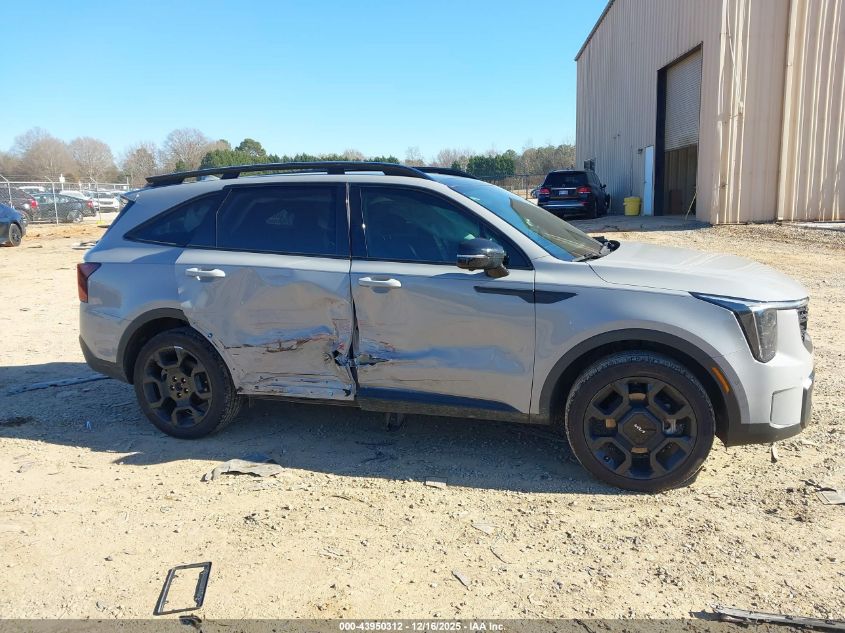 2024 Kia Sorento X-Line Sx VIN: 5XYRKDJF7RG300654 Lot: 43950312