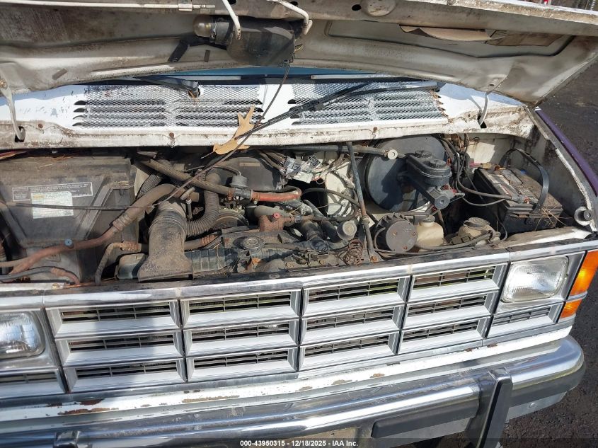 1990 Dodge Ram Van B250 VIN: 2B6HB21Y7LK748863 Lot: 43950315