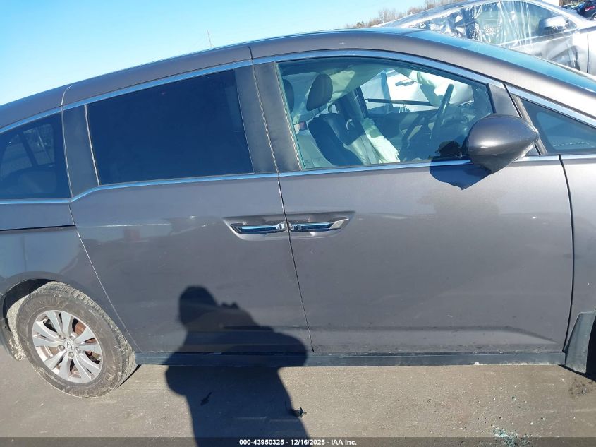 2016 Honda Odyssey Ex-L VIN: 5FNRL5H6XGB157230 Lot: 43950325