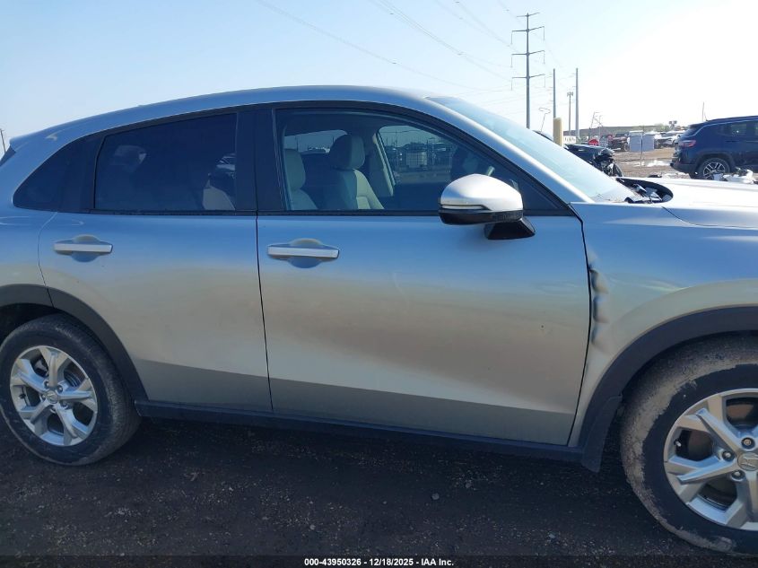 2025 Honda Hr-V 2Wd Lx VIN: 3CZRZ1H39SM737886 Lot: 43950326