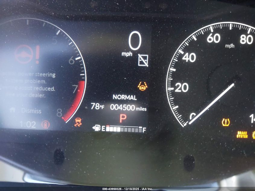 2025 Honda Hr-V 2Wd Lx VIN: 3CZRZ1H39SM737886 Lot: 43950326