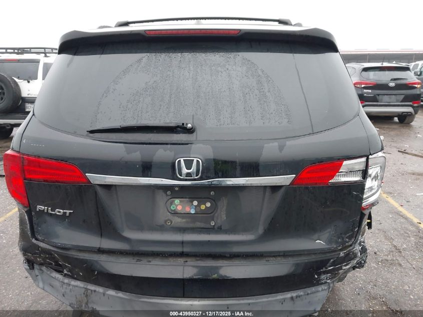 2016 Honda Pilot Ex-L VIN: 5FNYF5H53GB010967 Lot: 43950327