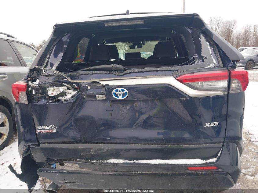 2022 Toyota Rav4 Prime Xse VIN: JTMEB3FV1ND106218 Lot: 43950331