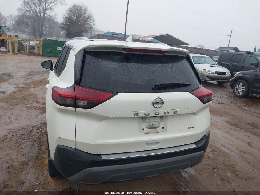 2021 Nissan Rogue Sv Fwd VIN: 5N1AT3BA8MC823732 Lot: 43950332