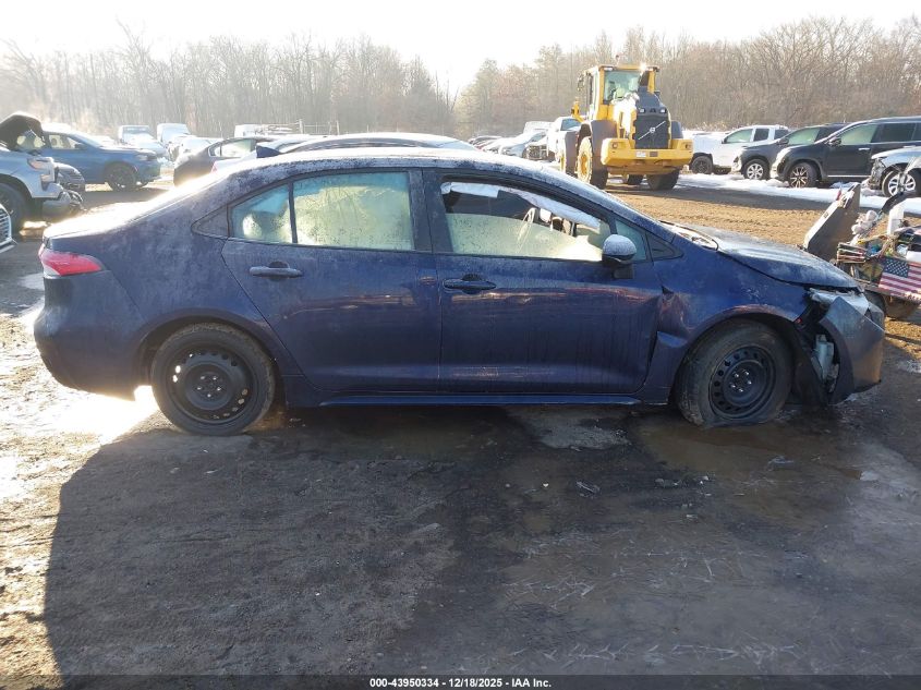 2021 Toyota Corolla Le VIN: 5YFEPMAE4MP255815 Lot: 43950334