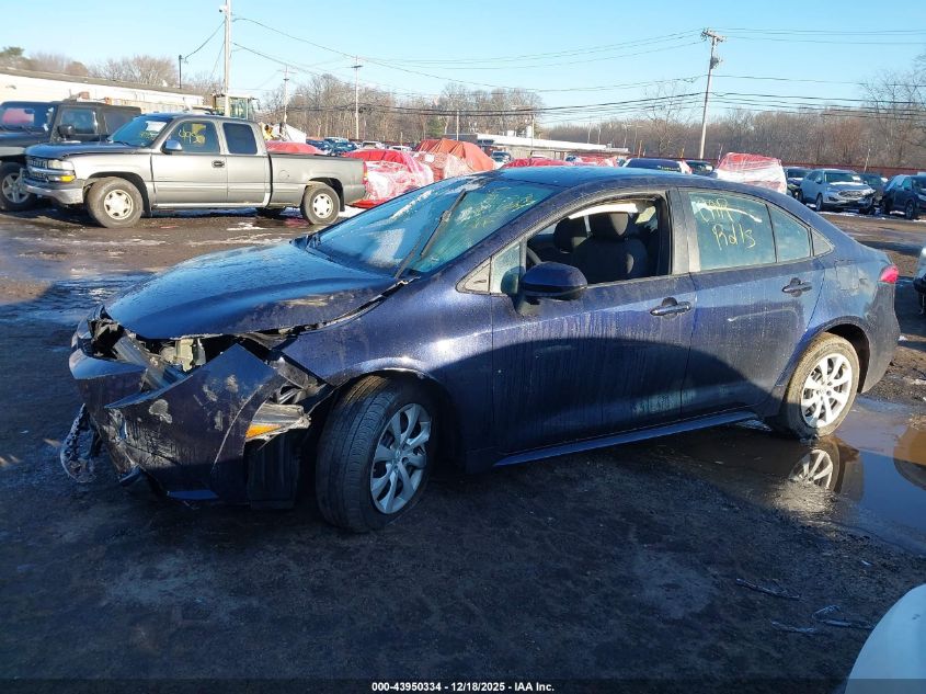 2021 Toyota Corolla Le VIN: 5YFEPMAE4MP255815 Lot: 43950334