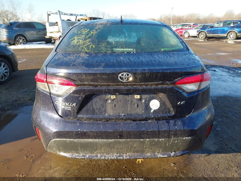 2021 Toyota Corolla Le VIN: 5YFEPMAE4MP255815 Lot: 43950334