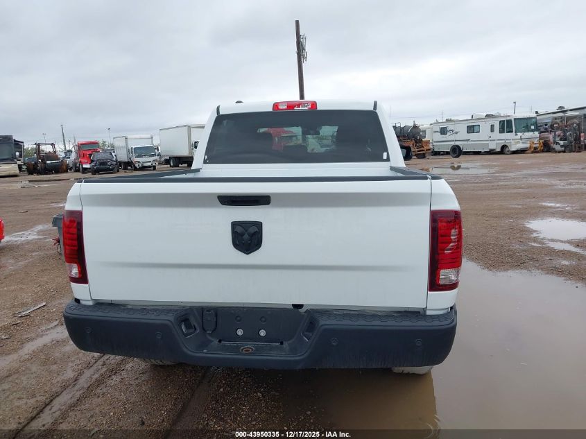 2024 Ram 1500 Classic Warlock 4X2 5'7 Box VIN: 1C6RR6LG9RS122714 Lot: 43950335