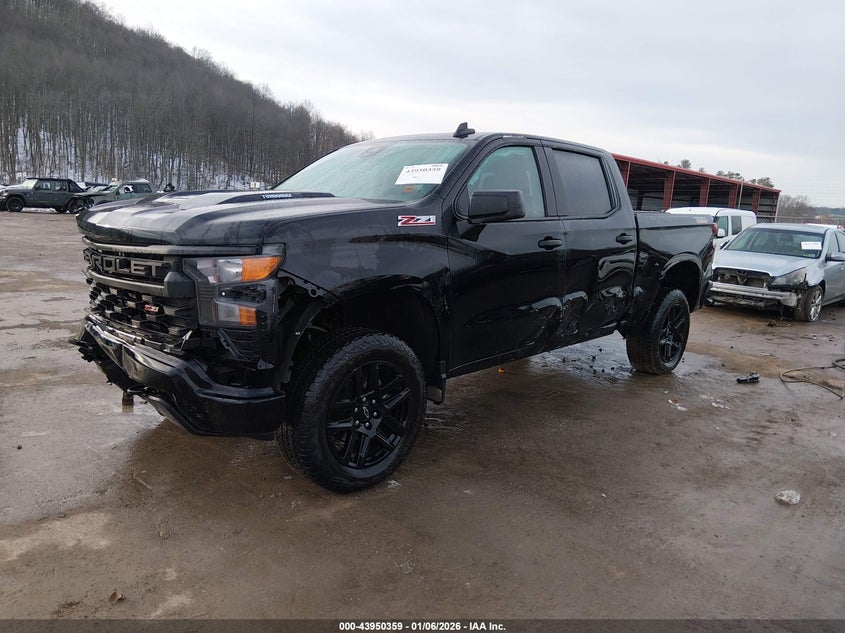 2025 Chevrolet Silverado 1500 4Wd Short Bed Custom Trail Boss