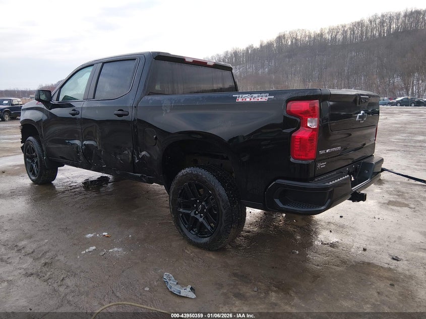 2025 Chevrolet Silverado 1500 4Wd Short Bed Custom Trail Boss