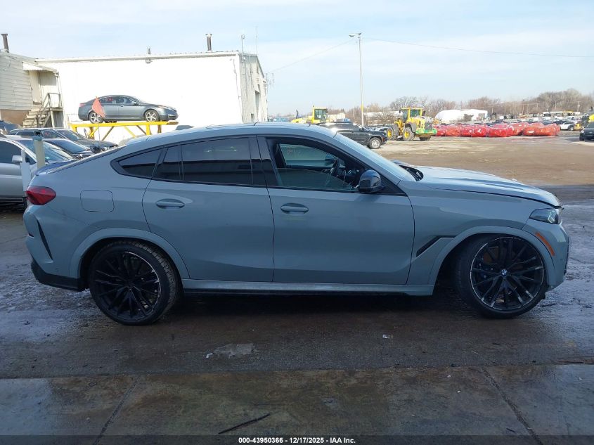 2026 BMW X6 M60I VIN: 5UX43EX00T9107303 Lot: 43950366
