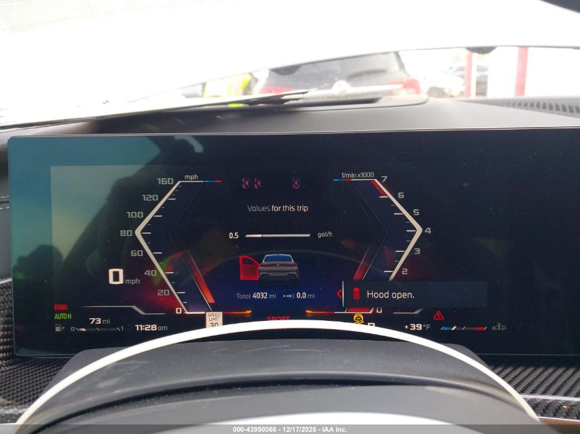 2026 BMW X6 M60I VIN: 5UX43EX00T9107303 Lot: 43950366