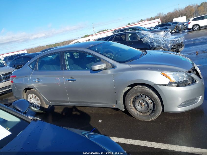 2014 Nissan Sentra S VIN: 3N1AB7AP0EY276360 Lot: 43950368