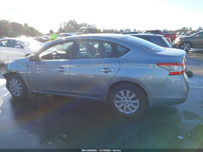 2014 Nissan Sentra S VIN: 3N1AB7AP0EY276360 Lot: 43950368