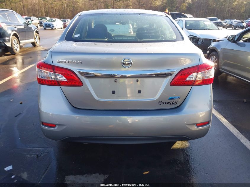 2014 Nissan Sentra S VIN: 3N1AB7AP0EY276360 Lot: 43950368