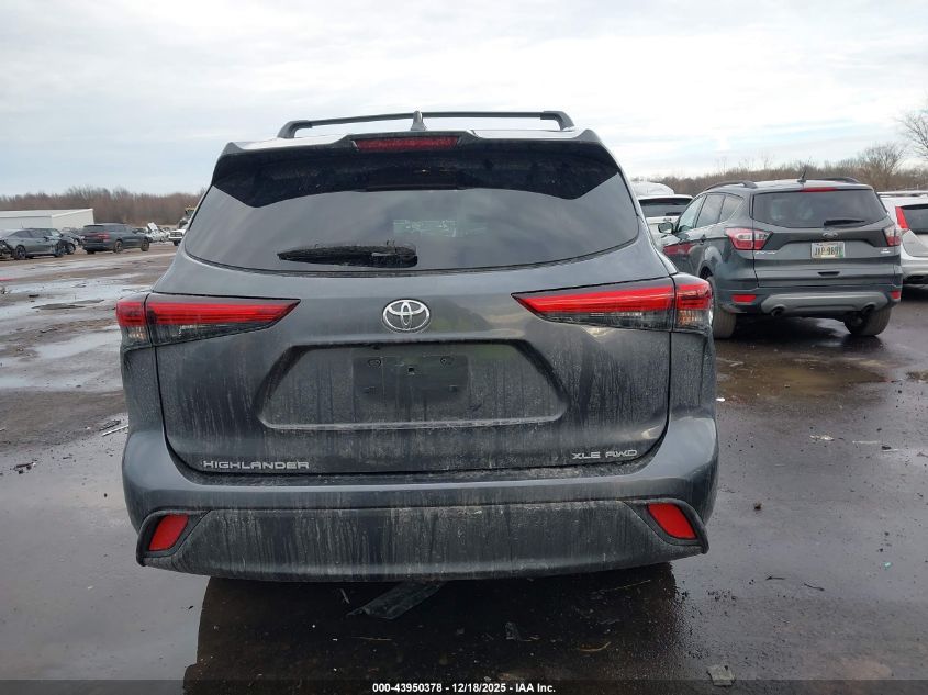 2023 Toyota Highlander Xle VIN: 5TDKDRBH5PS043065 Lot: 43950378
