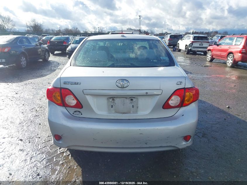 2009 Toyota Corolla Le VIN: 2T1BU40E89C176569 Lot: 43950381