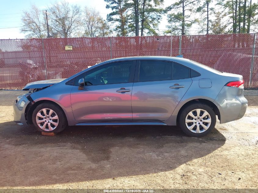 2022 Toyota Corolla Le VIN: 5YFEPMAEXNP322449 Lot: 43950383