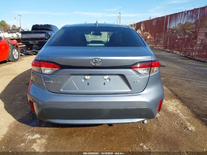 2022 Toyota Corolla Le VIN: 5YFEPMAEXNP322449 Lot: 43950383