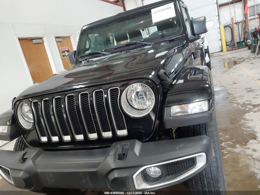 2018 Jeep Wrangler Unlimited Sahara VIN: 1C4HJXEG7JW130614 Lot: 43950388