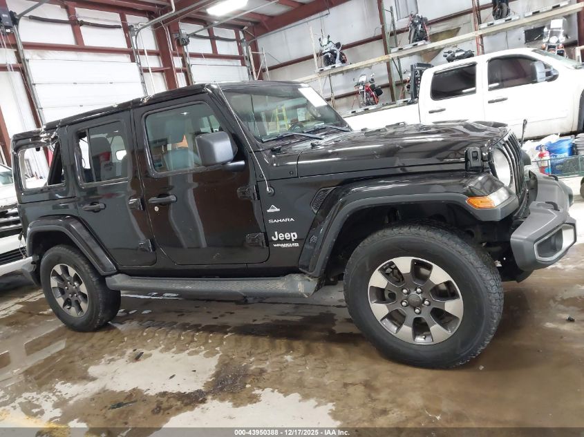 2018 Jeep Wrangler Unlimited Sahara VIN: 1C4HJXEG7JW130614 Lot: 43950388