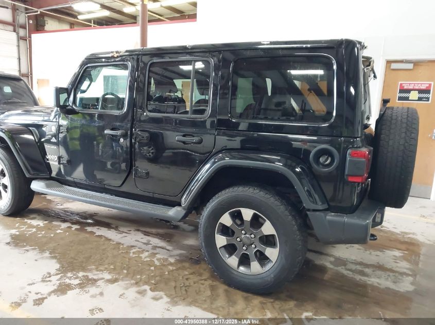 2018 Jeep Wrangler Unlimited Sahara VIN: 1C4HJXEG7JW130614 Lot: 43950388