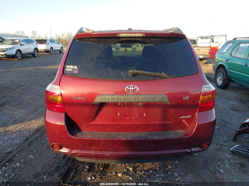 2009 Toyota Highlander Sport VIN: JTEES43A592136245 Lot: 43950395