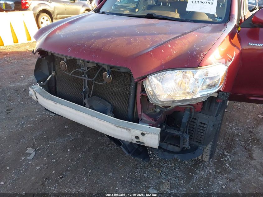 2009 Toyota Highlander Sport VIN: JTEES43A592136245 Lot: 43950395