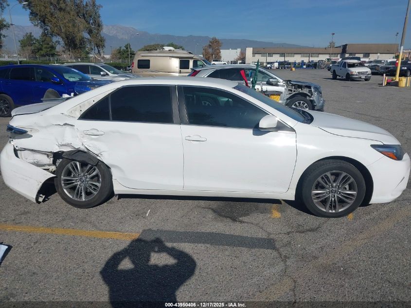 2016 Toyota Camry Se VIN: 4T1BF1FK1GU145553 Lot: 43950406